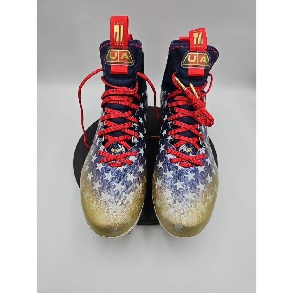 Under Armour Men's Spotlight Lux Mc Le Usa Football Cleats Size 10